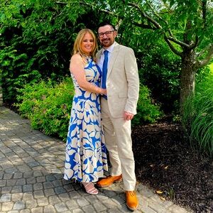 DKNY cocktail maxi dress